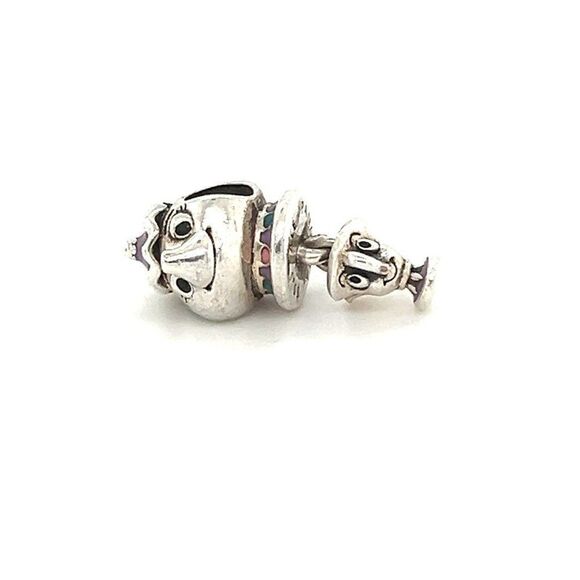 Pandora Disney Beauty & The Beast Mrs Potts and Chip Charm - Picture 3 of 5